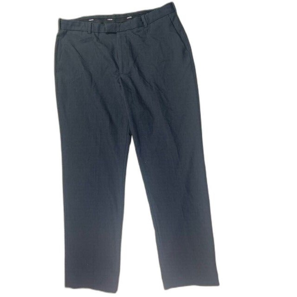 Izod Size 36x30 Mens Dress Pants Stretch Straight Leg Gray